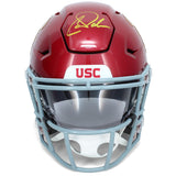 Carson Palmer Autographed USC Trojans Speedflex Midi Helmet Beckett Witnessed