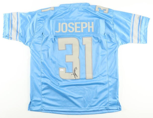 Kerby Joseph Signed Detroit Lions Jersey (JSA COA) 2022 3rd Round Draft Pick D.B