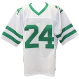 Darrelle Revis Autographed Pro Style White XL Jersey Beckett Witness 50812