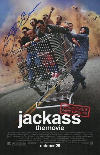 Eric 'Butterbean' Esch Signed Jackass: The Movie 11x17 Movie Poster - (SS COA)