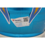 Justin Herbert Autographed Los Angeles Chargers Flash Mini Helmet Beckett 46440