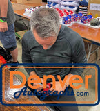 Kurt Warner Autographed/Signed Iowa Barnstormers Mini Cowbell Beckett 40723