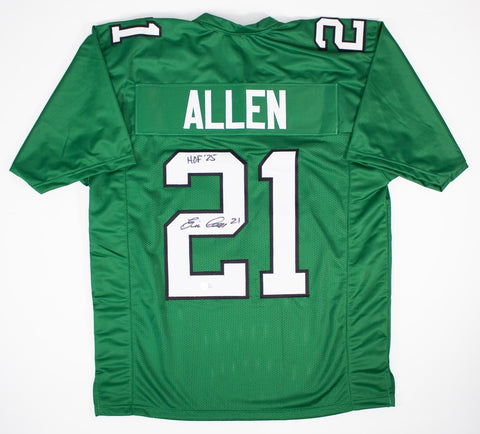 Eric Allen Signed Philadelphia Eagles Jersey "HOF 25" (Beckett) 6xPro Bowl D.B.