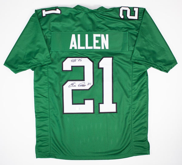 Eric Allen Signed Philadelphia Eagles Jersey "HOF 25" (Beckett) 6xPro Bowl D.B.