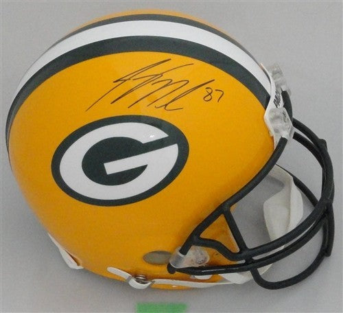 Packers JORDY NELSON Signed Full Size Authentic VSR4 Proline Helmet AUTO - JSA
