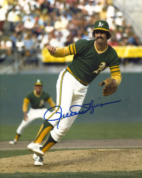 Athletics Hall of Famer ROLLIE FINGERS Signed 8x10 Photo #2 AUTO ~ HOF MVP CY