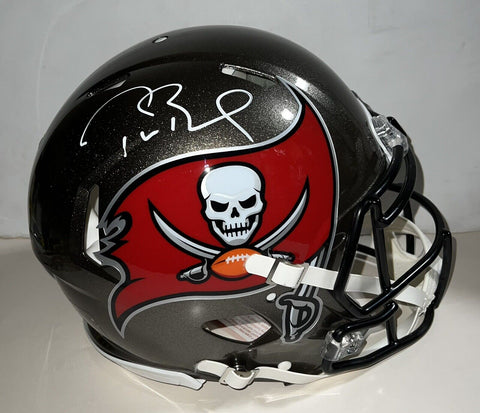 Tom Brady Signed Buccaneers Speed Authentic FS Helmet Mint Autograph Fanatics