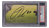 LaDainian Tomlinson Signed Slabbed Chargers Cut Signature PSA/DNA 85076358