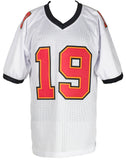 Keyshawn Johnson Signed Tampa Bay Buccaneers Jersey (JSA COA) 3xPro Bowl WR