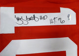 Ohio State Troy Smith Autographed Signed Red Jersey "HT 06" Beckett QR #WZ80695