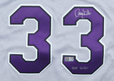 Larry Walker Signed Colorado Rockies Majestic Authentic Jersey "HOF 2020"TriStar