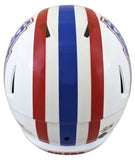 Oilers Warren Moon "HOF 06" Signed 81-98 TB Full Size Speed Rep Helmet BAS Wit