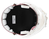 OU (4) Sims, White, Owens & Bradford Signed F/S Speed Rep Helmet W/ Case BAS Wit