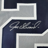 Framed Autographed/Signed Joe Girardi 35x39 New York Grey Jersey JSA COA