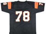 Anthony Munoz Autographed Black Pro Style Jersey HOF - Prova *Black