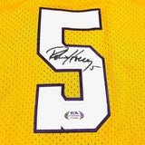 Robert Horry Signed Jersey PSA/DNA Los Angeles Lakers Autographed
