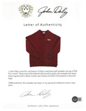 John Daly Signed Match Worn Johnstons of Elgin Cashmere Sweater BAS #BH00317