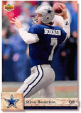 Steve Beuerlein Signed Dallas Cowboys Jersey Ins. ""S.B. XXVII Champs"(Schwartz)