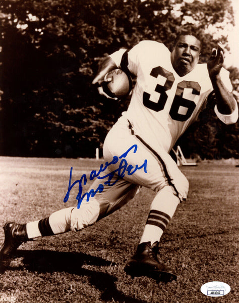 Marion Motley Autographed/Signed Cleveland Browns 8x10 Photo JSA 48251