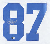 Jake Ferguson Signed Dallas Cowboys Jersey (Beckett) 2022 4th Rnd Pick Wisconsin