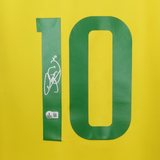 Neymar Jr Signed Brazil FC Home Soccer Jersey #10 with Beckett COA