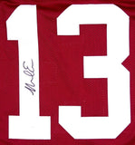 Mike Evans Signed Texas A&M Maroon Jersey (JSA COA) Buccaneers All Pro W.R.