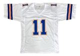 Steve Spurrier Signed Florida Gators Jersey (Beckett) 1966 Heisman Trophy Winner