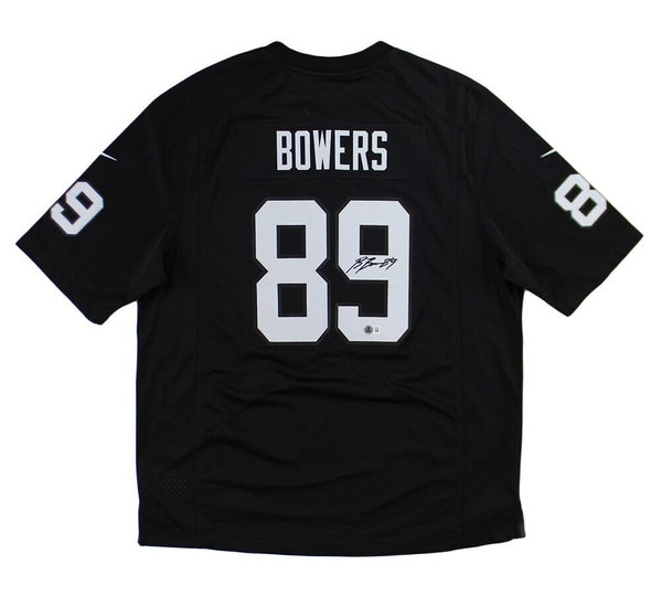 Brock Bowers Signed Las Vegas Raiders Nike Game Black Jersey