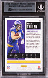 Vikings Adam Thielen Authentic Signed 2020 Panini Contenders #46 Card BAS Slab