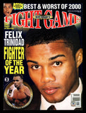 Felix Trinidad Autographed Signed Fight Game Magazine Beckett BAS QR #BK08786