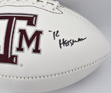 Johnny Manziel Autographed Texas A&M Logo Football 12 Heisman Fanatics ZZ0142397