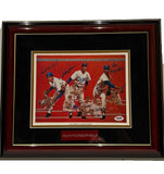 Sandy Koufax Johnny Podres Don Drysdale Autographed 8x10 Photo Framed LA Dodgers