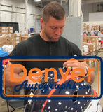 Tim Tebow Autographed Denver Broncos Speed F/S Helmet BAS 39705
