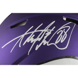 Adrian Peterson Autographed Minnesota Vikings Authentic Helmet Beckett 49272