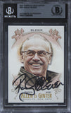 Rocky Bleier Authentic Signed 2021 Topps Allen & Ginter #201 Card BAS Slabbed