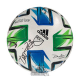 2020 Colorado Rapids Auto Match Used Soccer Ball - BAS/Fanatics LOA (23 Sigs)