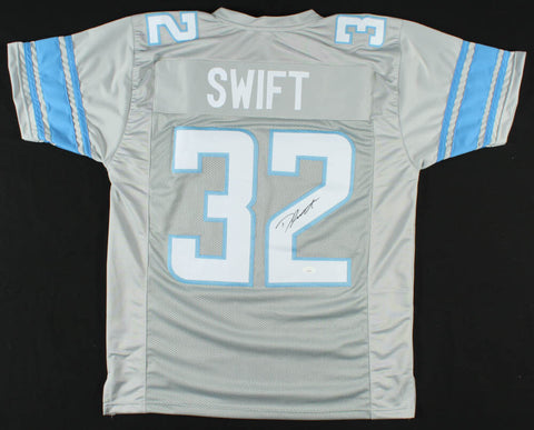 D'Andre Swift Signed Detroit Lions Jersey (JSA COA) Former Georgia Bulldog R.B.