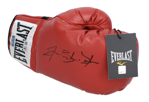 James Buster Douglas Autographed Red Everlast Boxing Glove Beckett