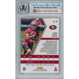 George Kittle Autographed 2017 Panini Phoenix #195 10 auto Card Beckett 42383