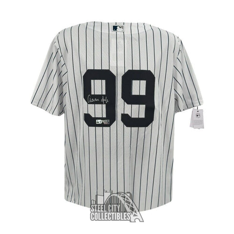 Aaron Judge Autographed New York Yankees Nike Baseball Jersey - Fanatics