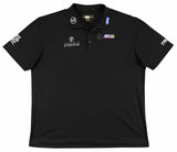 John Daly Authentic Signed Match Worn Black Loudmouth Polo Shirt BAS #BK84777