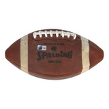 Lou Holtz Signed Football (Beckett) Head Coach 1988 National Champion Notre Dame