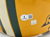 Reggie White Autographed Packers Full Size Authentic Helmet Beckett AE16696