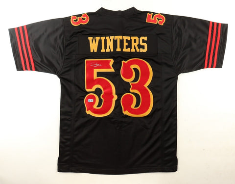Dee Winters Signed 49ers Jersey (Beckett) San Francisco Draft Pick 2023 / L.B.