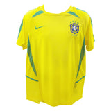 Ronaldo Nazario Signed Brazil FC 2002 Soccer Jersey #9 with Beckett COA