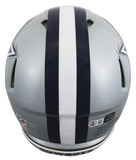 Cowboys (3) Smith, Staubach, & White Signed F/S Speed Proline Helmet W/ Case BAS