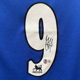 Jimmy Floyd Hasselbaink Signed Chelsea FC Soccer Jersey #9 with Beckett COA