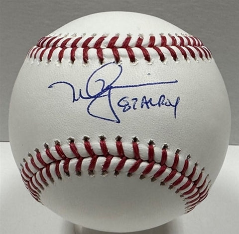 Athletics MARK MCGWIRE Signed Official MLB Baseball AUTO w/ "87 AL ROY" - JSA