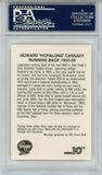 Howard Hopalong Cassady Signed 1988 Kroger Trading Card PSA Slab 43777