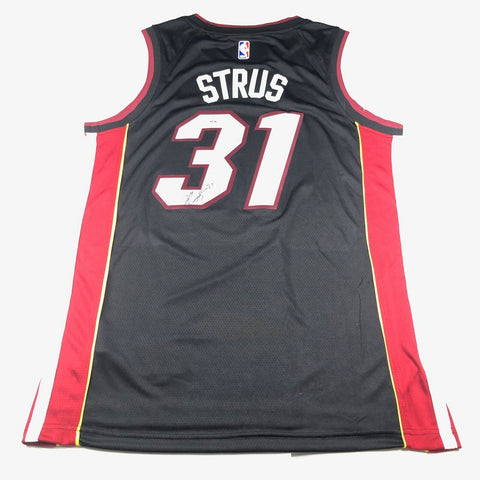 Max Strus signed jersey PSA/DNA Miami Heat Autographed